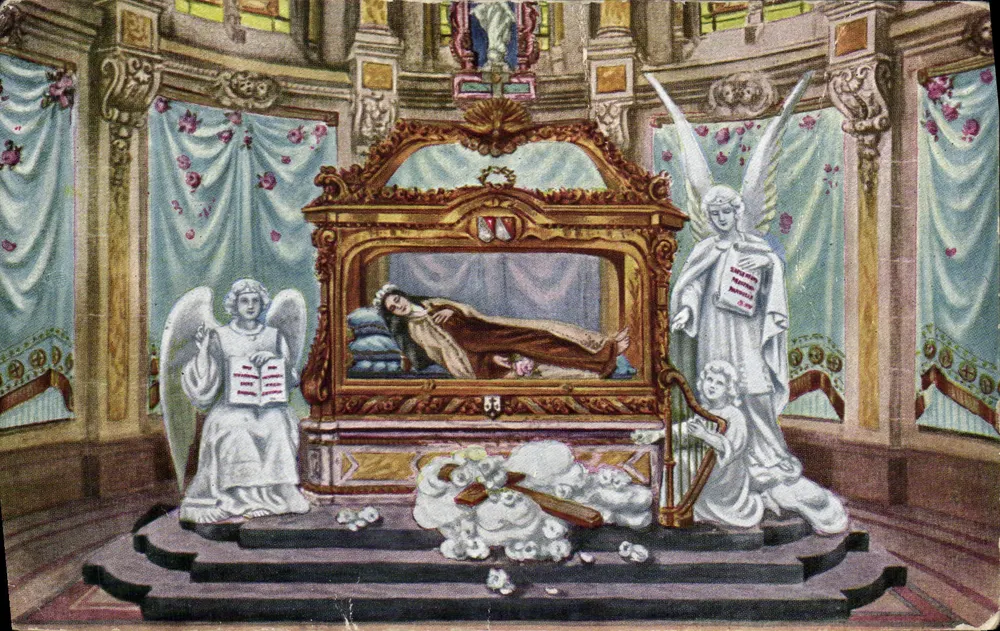 Kapelle und Chasse von Sainte Thérèse des Kindes Jesu — Défoss, Frankreich - Vorderseite