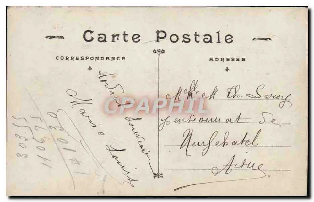 Giovanna d'Arco — in armatura con un drappo — editore EOK Parigi, n° 3044 - Verso