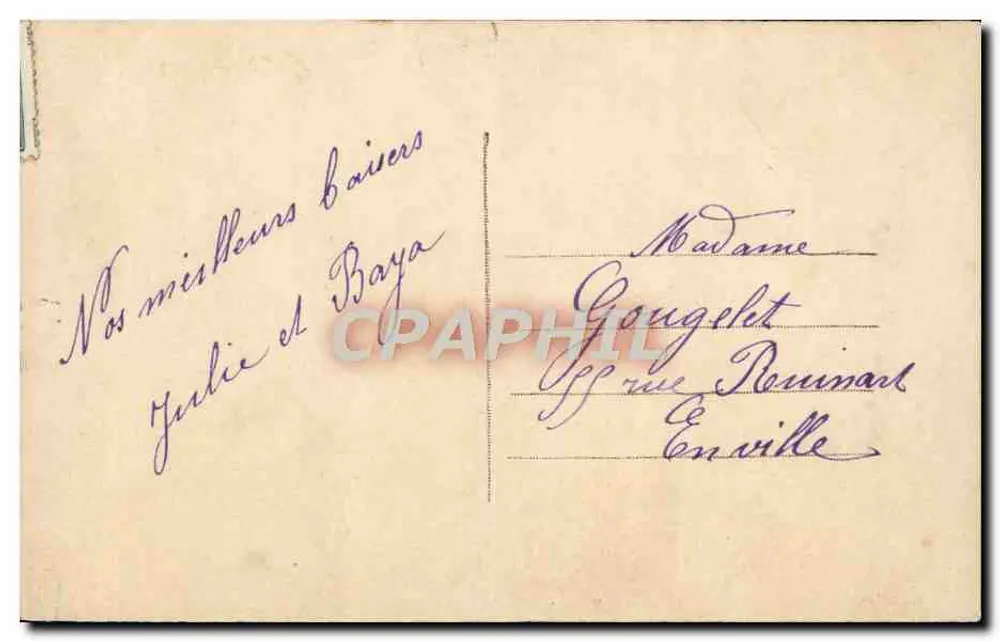 Jeune femme — Anniversaire — Anniversaire 527 - Verso