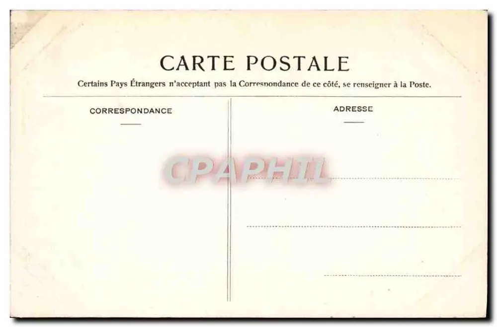 Grande Marguerite — Souvenir avec texte imprimé — sans éditeur ni numéro visible - Verso