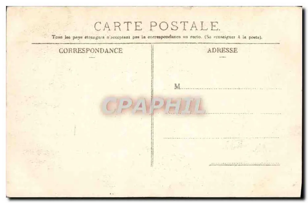 Clemence — Cartolina decorativa con lettere ornate con ritratti femminili — editore sconosciuto - Verso