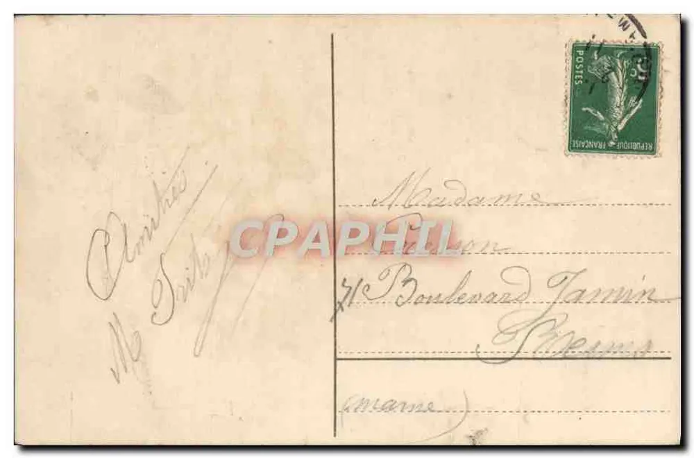 Muguet Porte Bonheur — A.&M. B. N° 584 - Verso