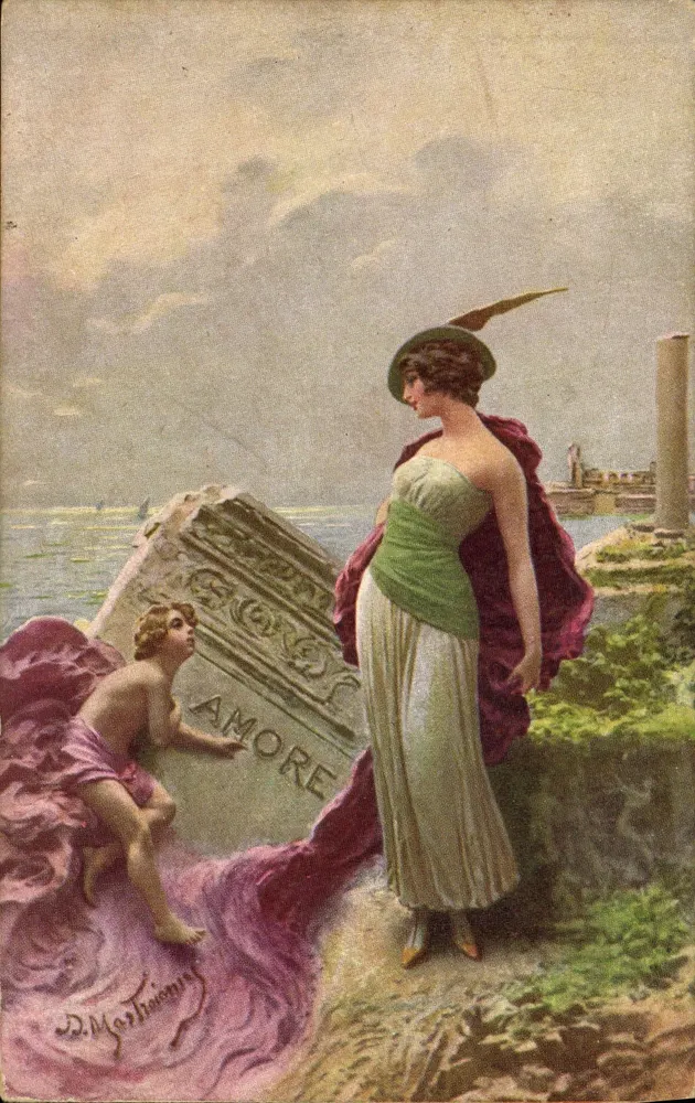 Liebe — Allegorie N. 120 — D. Mastrojanni - Vorderseite