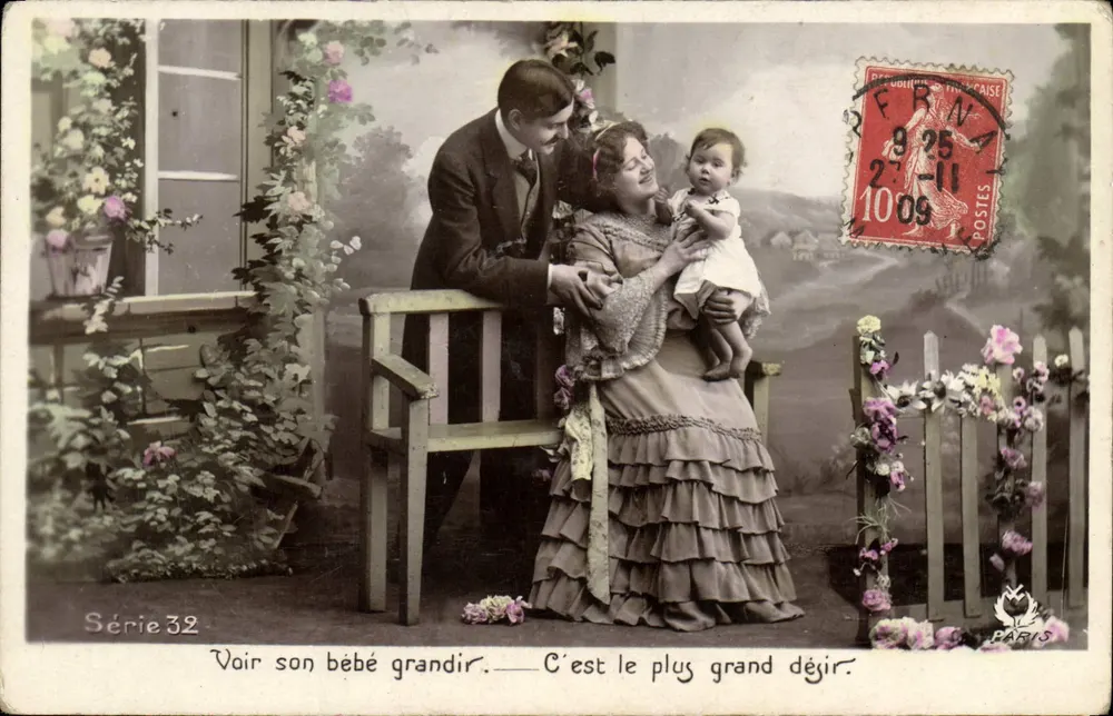 Sehen Sie Ihr Baby wachsen — Die größte Sehnsucht — Serie 32 — Paris - Vorderseite