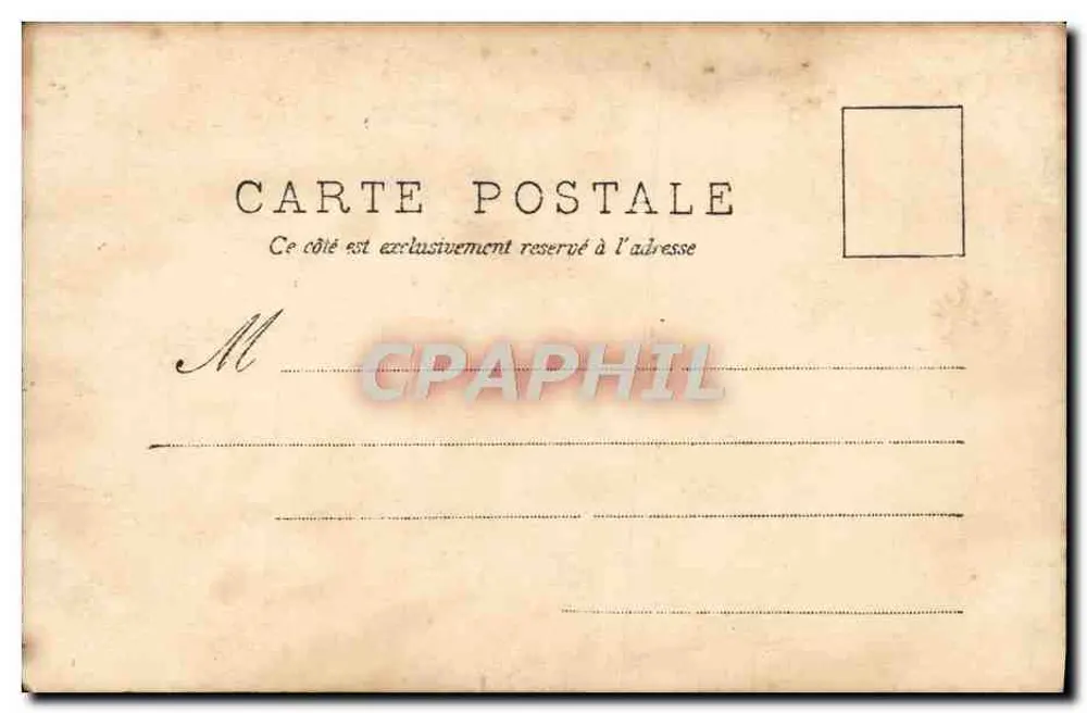 Fischerfamilie — Innenansicht — R.P. N. PARIS - Rückseite