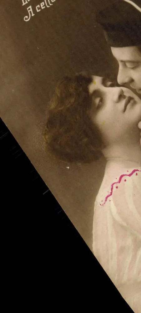 Ich liebe dich — An sie — unbekannter Verlag, Seriennummer nicht sichtbar - Vorderseite