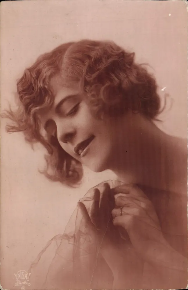 Portrait de femme — éditeur PISA V, Paris 6 - Recto
