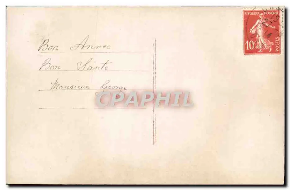 Femme en robe d'hiver — décor de paysage hivernal — Meusel, n°511 - Verso