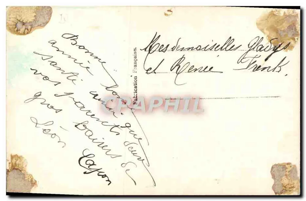 Femme souriante avec fleurs — Bonne Année — Suzy 760 - Verso