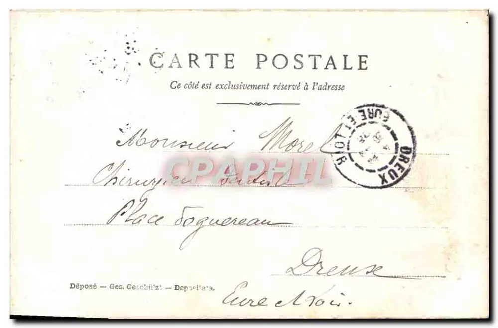 Drei Personen in Karnevalskostümen — A.S. n° 976 — Verlag A.S. - Rückseite