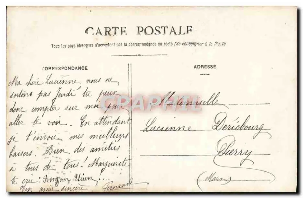 Postillon et dame en costume d'époque — A&S 603 — éditeur A&S - Verso
