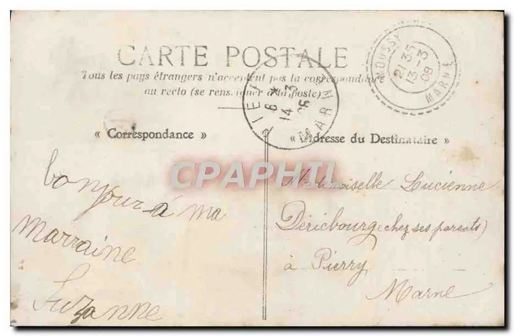 Menina com cesto de rosas — Lembrete — editor desconhecido, n° 418 - Verso