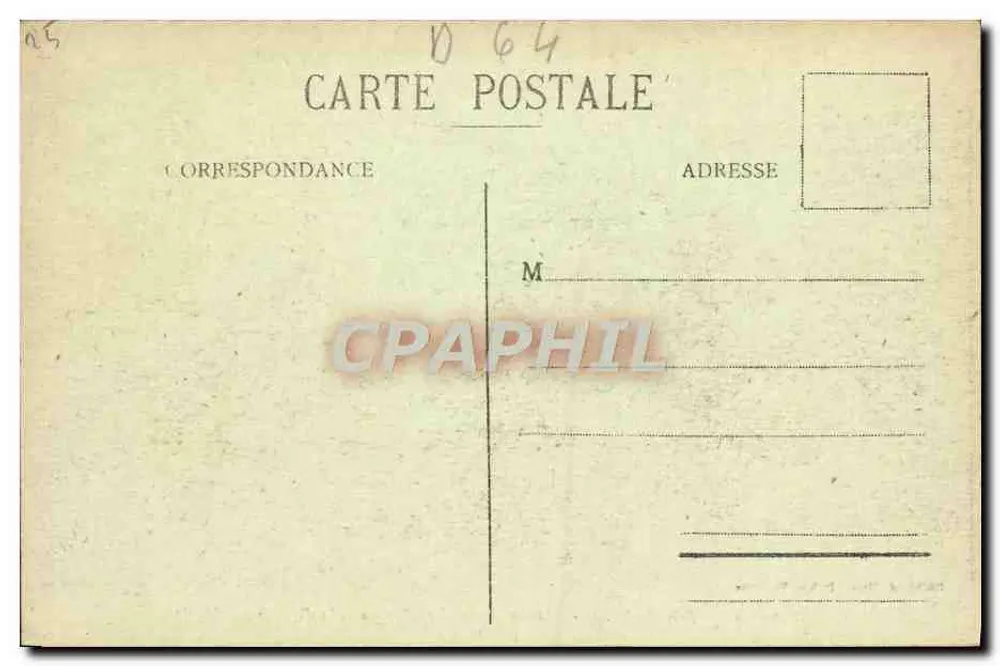 Cambo (B.-Pyr.) - Haus Rostand in Arnaga - Der Belvédère - Marcel Delbry, Bordeaux - Rückseite