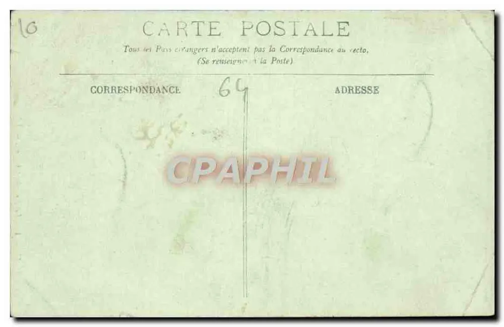 Pau — Une Fenêtre du Château — LL. - Rewers