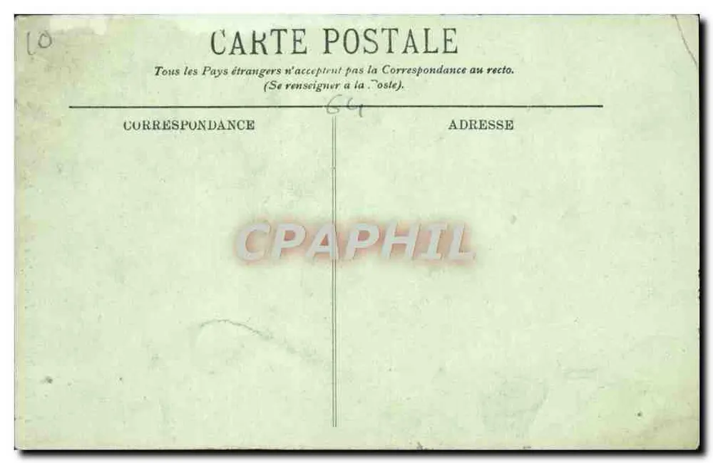 Blarritz — Die Russische Kapelle — LL. n°162 - Rückseite