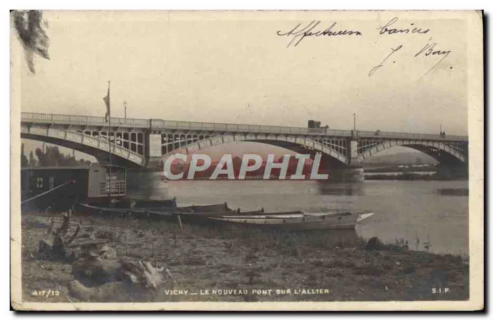 Vichy — Le Nouveau Pont sur l'Allier — S.I.P. n° 417/13 - Vorderseite