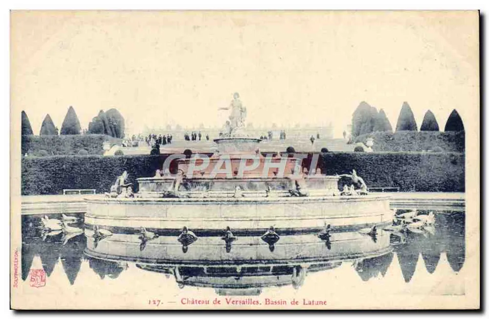 Castelo de Versalhes — Bassin de Latune — Scorpion Edition, n° 137 - Frente