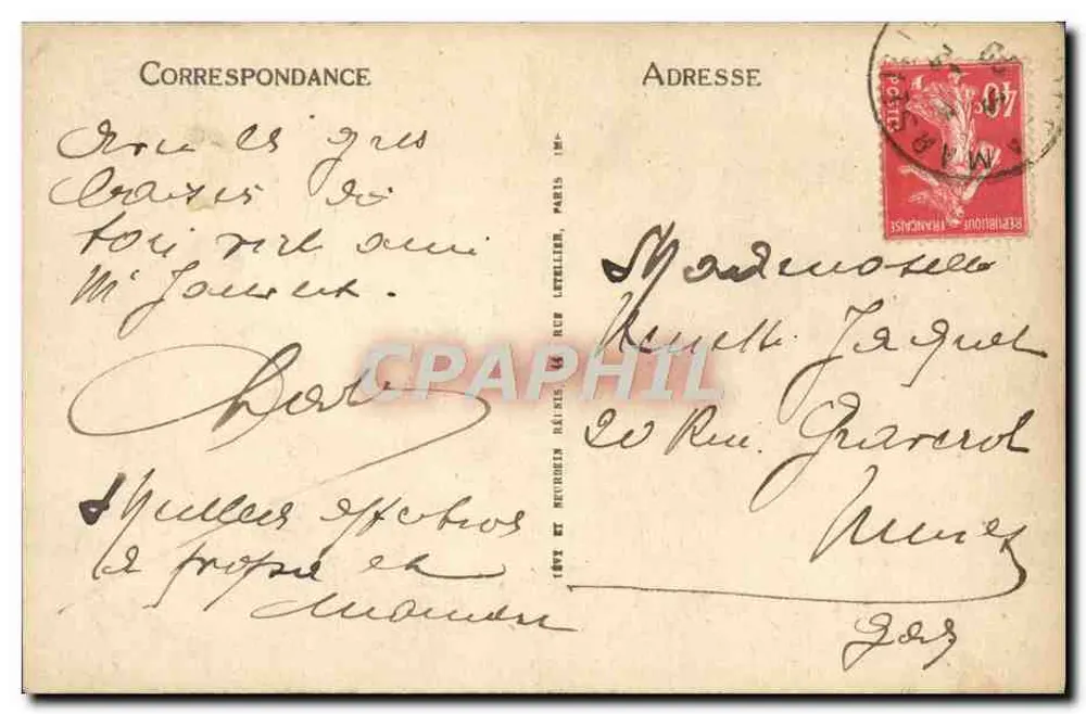 Le Trayas — Los Roces y el Pico de Aurelle — LL - Reverso