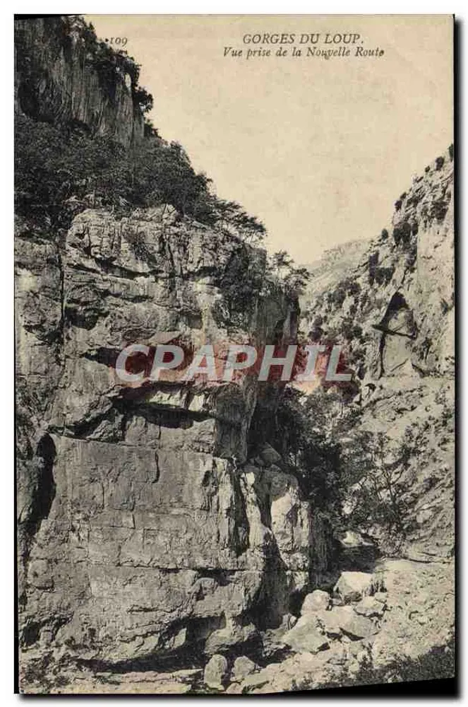 Gorges du Loup — Ansicht vom Neuen Weg — Nr. 109 - Vorderseite