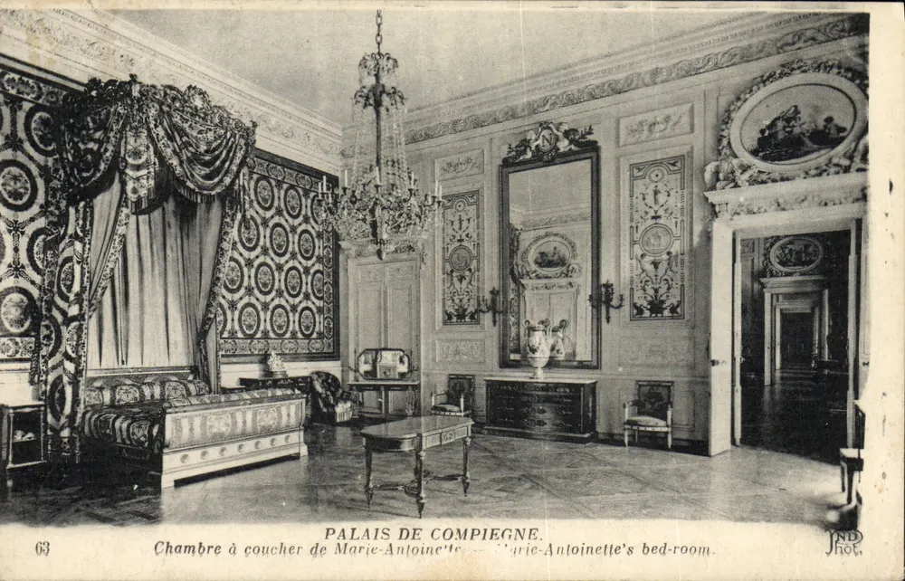 Schlafzimmer von Marie-Antoinette — Palast von Compiègne — YND Fotografie n°63 - Vorderseite