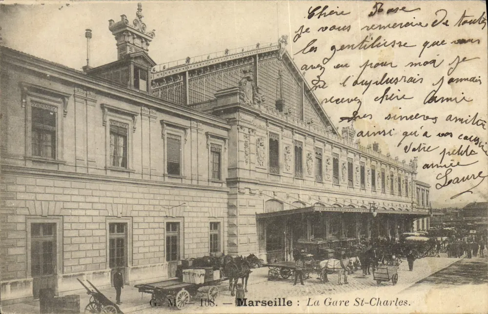 Marseille : A Estação de São Carlos — G. M. — 108 - Frente