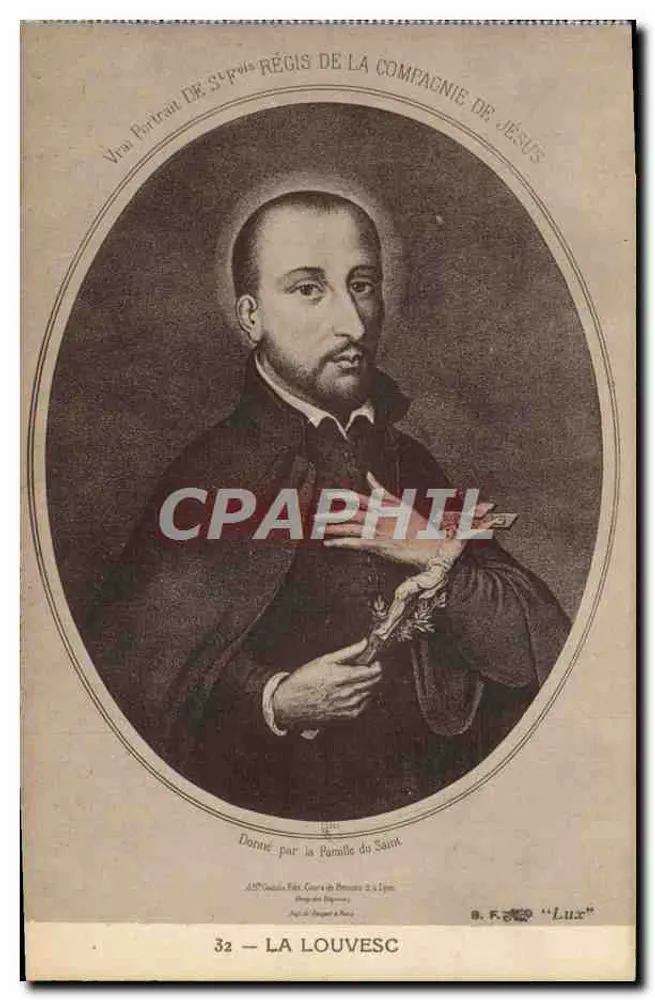 Saint François de Laval — Portrait — S.F. 'Lux' n°32 - Vorderseite