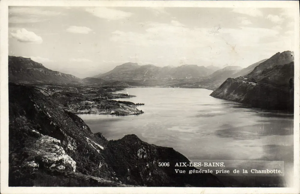 Aix-les-Bains — Allgemeiner Blick vom Chambotte — Édition La Joie, Drennecq - Vorderseite