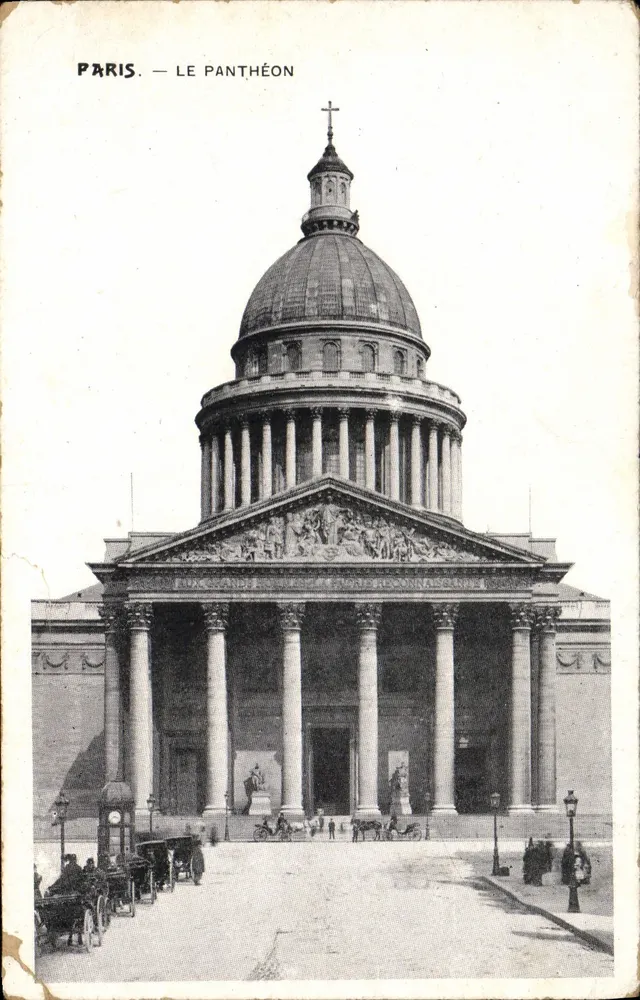 Paris — Le Panthéon — éditeur non visible - Frente