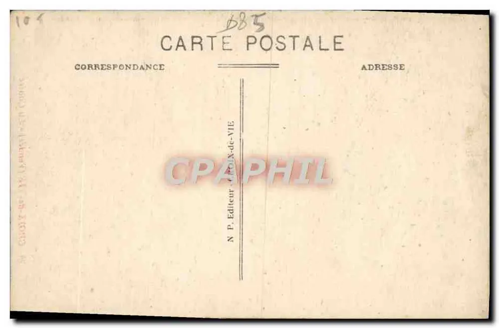 Croix-de-Vie (Vendée) — A Cadeira — N.P. Editora - Verso