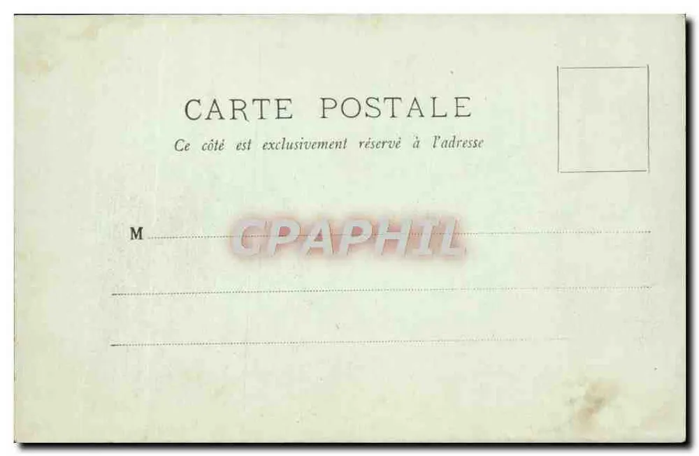 Forêt de Fontainebleau — La Mare aux Fées — LL. — n°117 - Verso