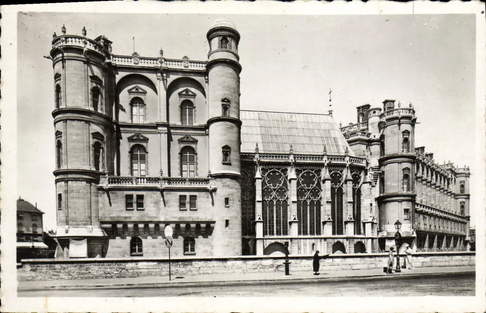 St-Germain-en-Laye — Das Schloss — Südwestfassade — Die Kapelle — A.C. 5 - Vorderseite