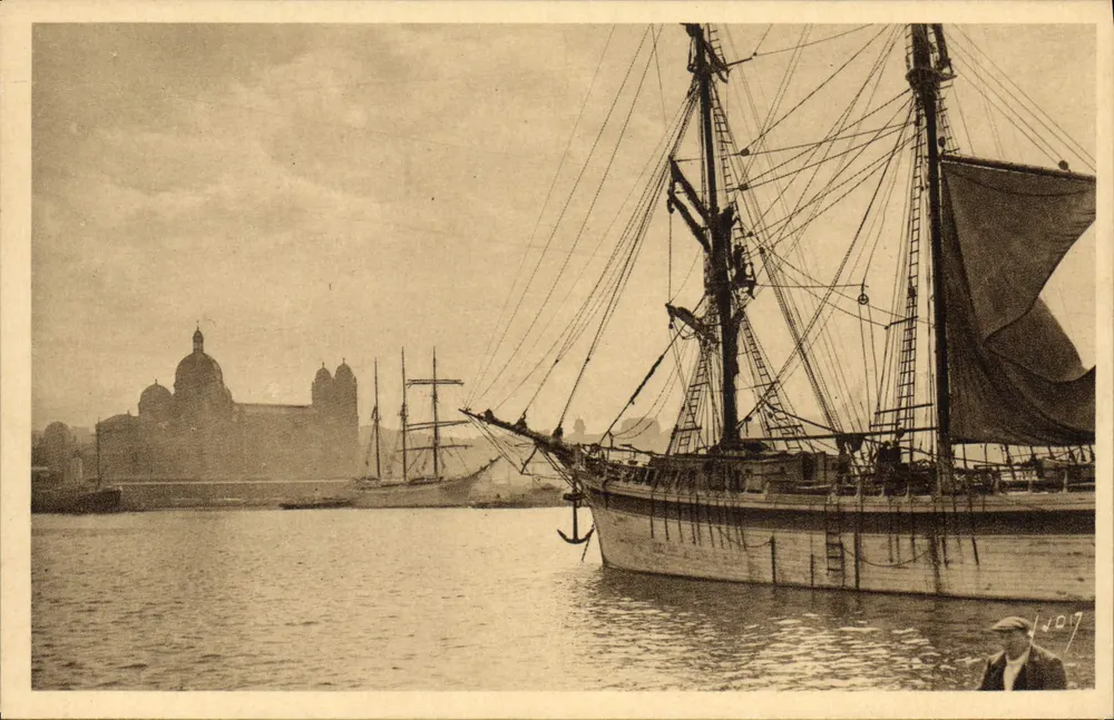 Der Joliette-See — Marseille (Bouches-du-Rhône) — Les Éditions d'Art Yvon, Paris - Vorderseite