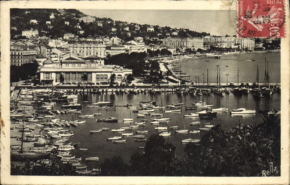 Cannes — Vista geral tirada do Mont Chevalier — Coleção Rella 'Le Cote d'Azur' - Frente
