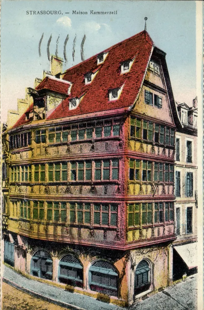 Strasbourg — Casa Kammerzell — Félix Luhb, editor - Frente
