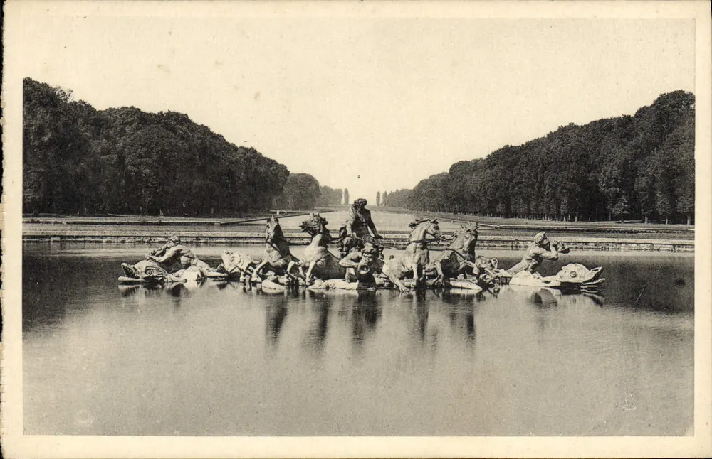 Park des Schlosses von Versailles — Der Apollon-See — Édition des Musées Nationaux n°38 - Vorderseite