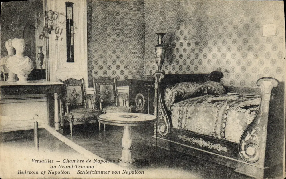 Versailles — Zimmer von Napoleon I. im Grand-Trianon — Verlag nicht sichtbar - Vorderseite