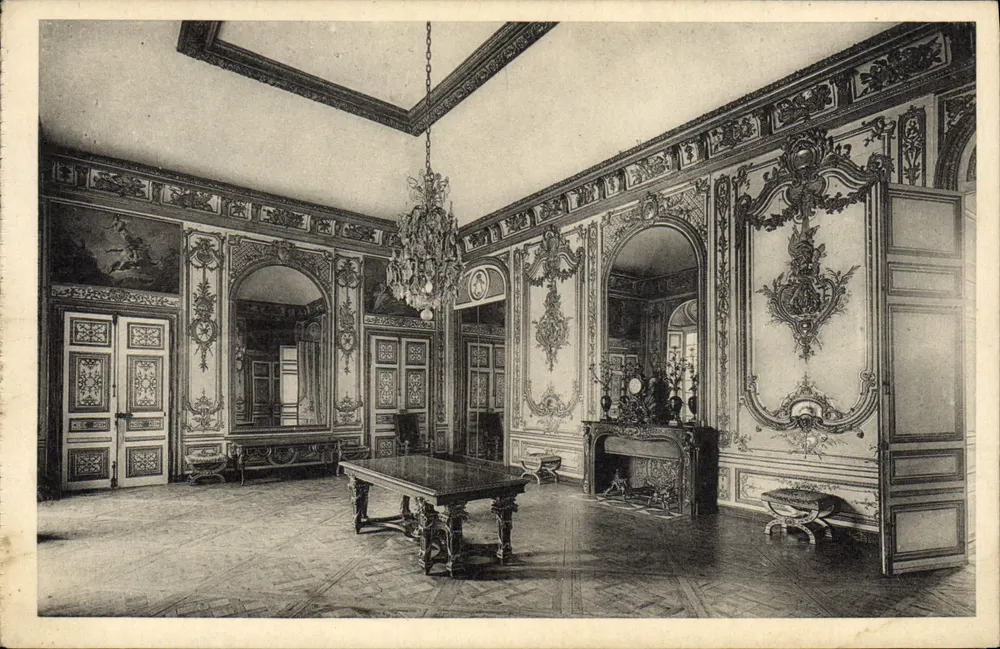 Castelo de Versalhes — O Gabinete do Conselho — Edição dos Museus Nacionais - Frente