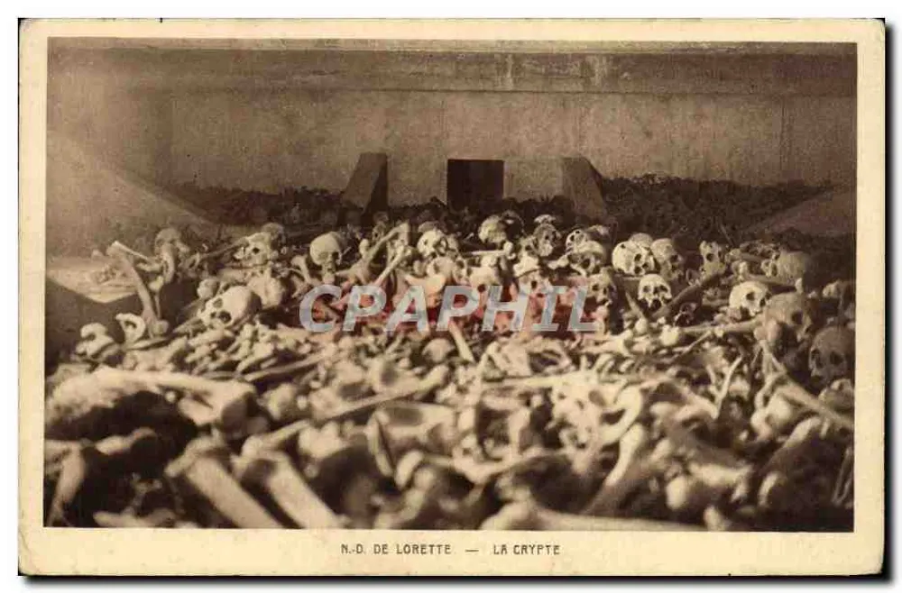 N.-D. de Lorette — A Cripta - Frente