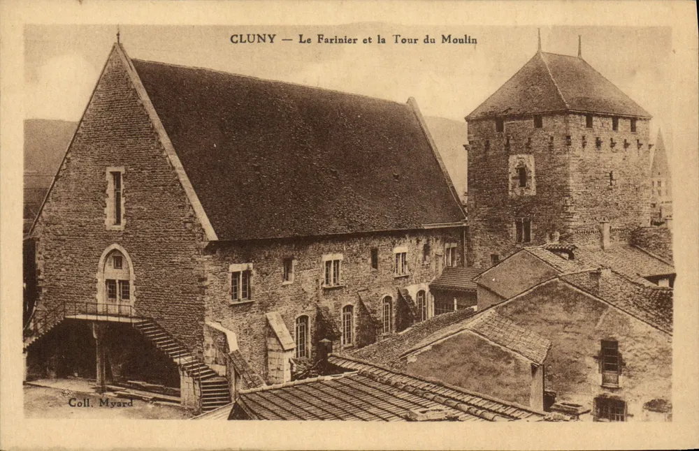 Cluny — Der Mühlenbauer und die Mühlenkirche — Coll. Myyard - Vorderseite