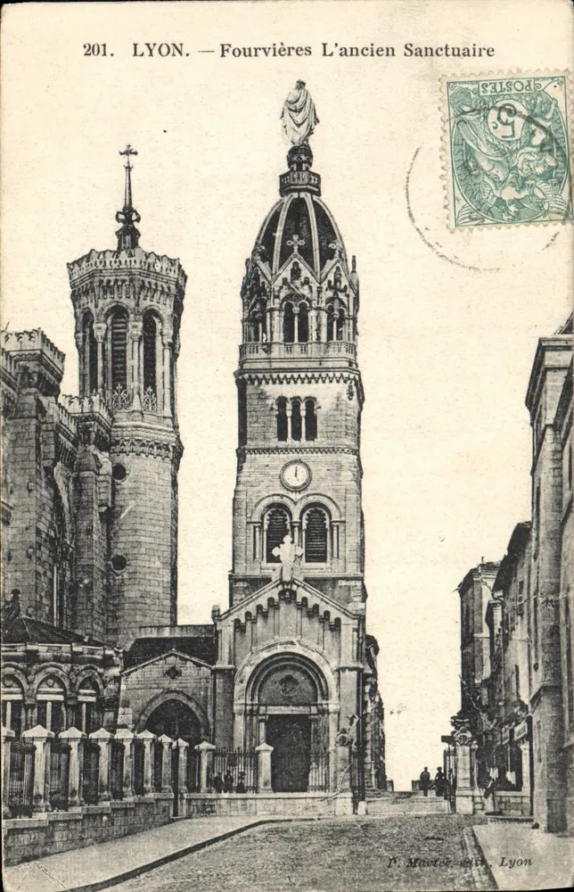 LYON — Fourvières Das alte Heiligtum — P. Manteau, Lyon, n°201 - Vorderseite