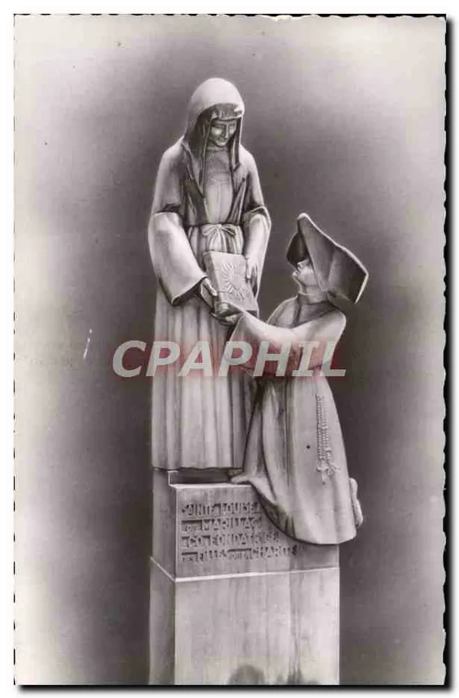 Statue der heiligen Louise de Marillac — Kapelle der Marienmedaille — Verlag: TILL & Cie, Paris - Vorderseite