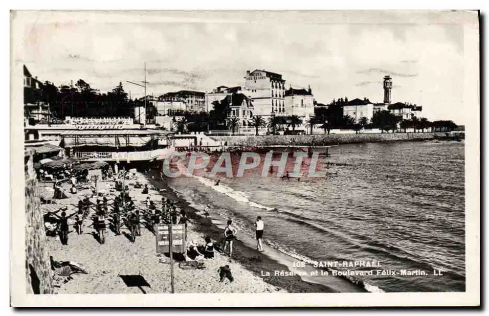 Saint-Raphaël — La Résidence et le Boulevard Félix-Martin — LL - Vorderseite