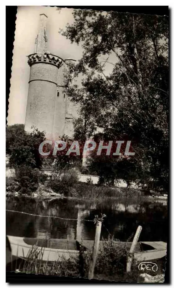 Das Schloss Charles VII — nahe dem Mühlen — Verlag M. Roussel, Château-Samard - Vorderseite