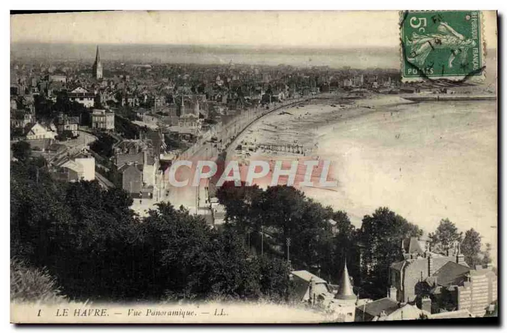 Le Havre — Vista Panorâmica — LL. - Frente
