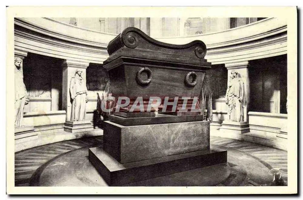 Der Sarg Napoleons I. in den Invaliden — Paris — Verlag A. Leconte, 38, Rue Sainte-Croix-de-la-Bretonnerie - Vorderseite