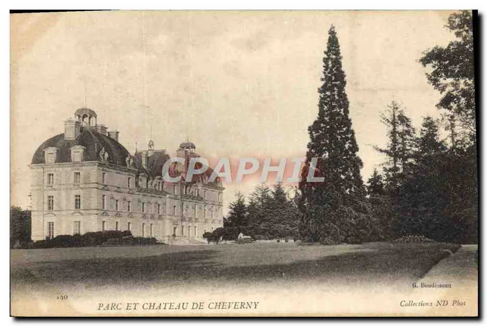 Parque e Castelo de Cheverny — Collections ND Phot, n°6 - Frente