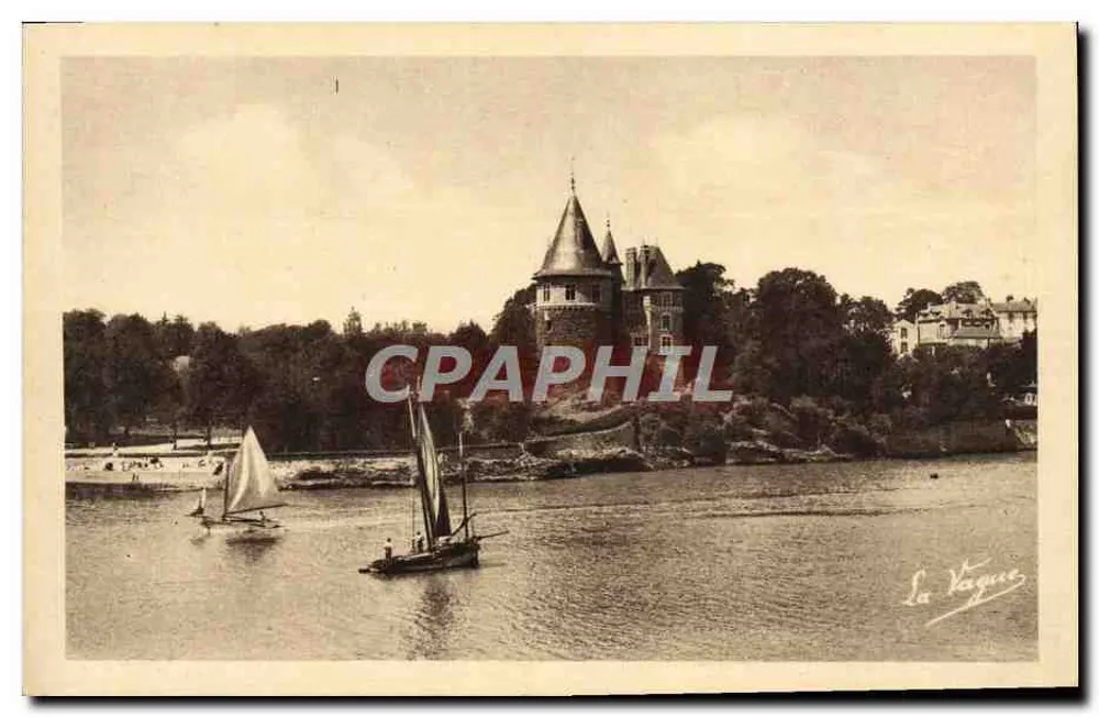 Pornic - Das Schloss und der Hafen-Eingang — Editions « La Vague » - Vorderseite