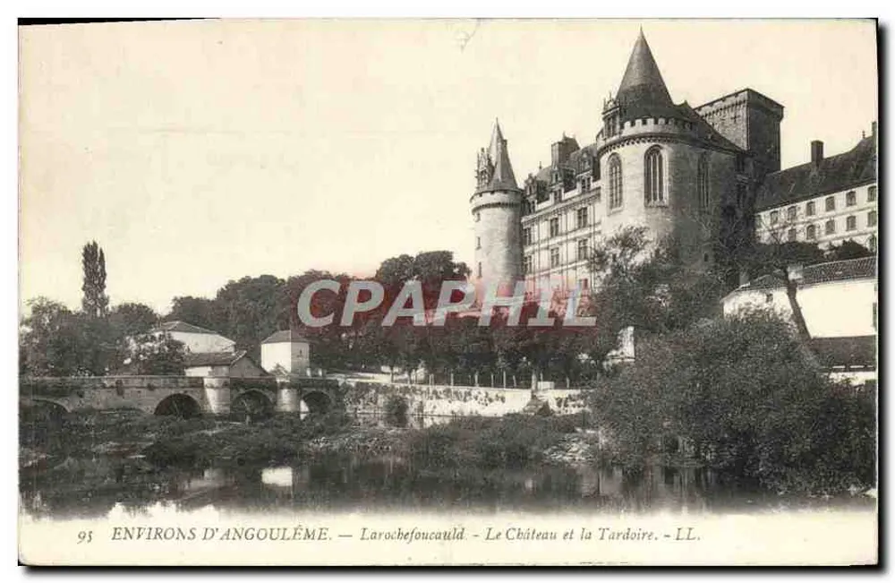 Larocheffoucauld — Schloss und Tardoire — LL. - Vorderseite