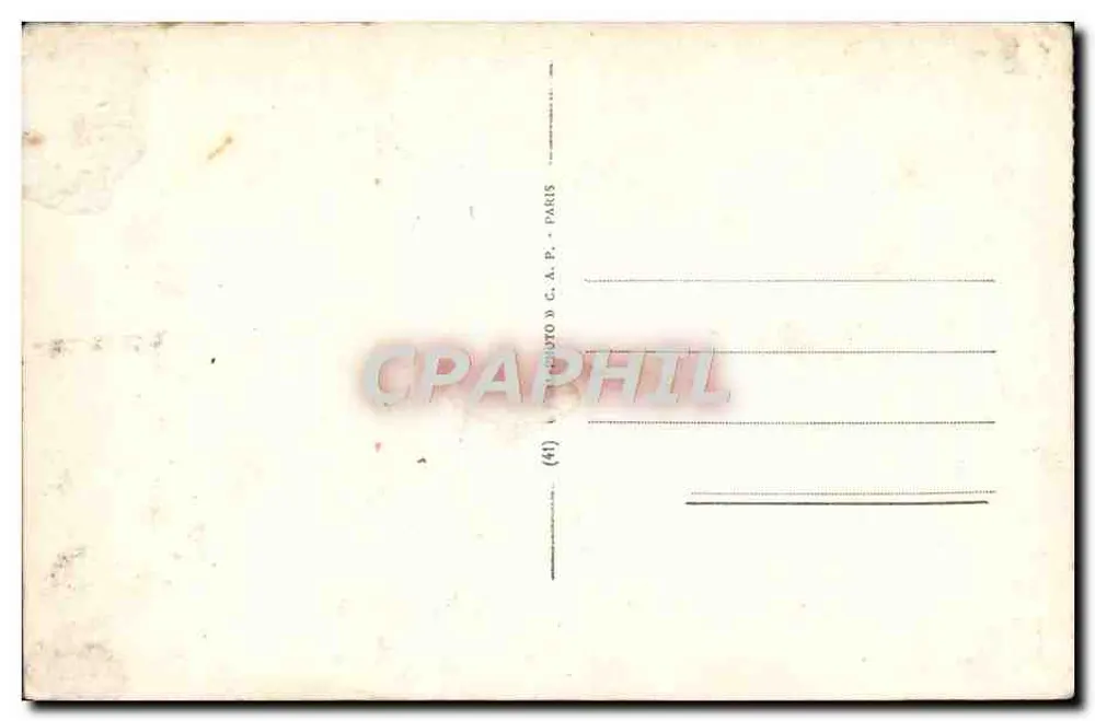 Larocheffoucauld — Le Château — Env. d'Angoulême - Verso