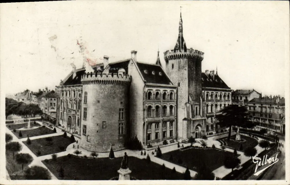 Anjou-l'Éme — Ansicht des Rathauses — Edition A. Gilbert, Jarnac - Vorderseite